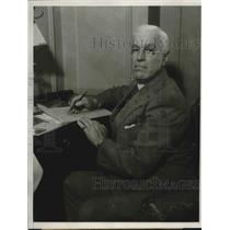 1932 Press Photo James Taylor, President of Australian Olympic Federation