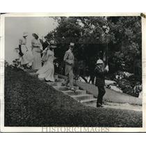 1932 Press Photo Governor arrives for Bermuda parley