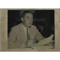 1939 Press Photo Edwin Smith NLRB Member And Accused Un-American Communist