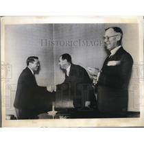 1935 Press Photo Dr. G.H.C. Hart, Director Economic Affairs Netherlands India