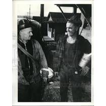 1941 Press Photo Clarksville Mine Workers, Republic Steel, La Belle Pennsylvania