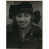 1923 Press Photo Miss Edwina Barry, American Actress