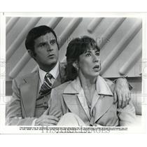 1980 Press Photo Lily Tomlin and Chas Grodin in The Incredible Shrinking Woman