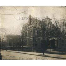 1912 Press Photo British Embassy on Connecticut Avenue in Washington D.C.
