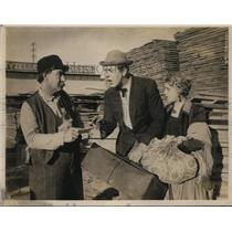1919 Press Photo Actors Bob Leonard and Ella Hall in Film