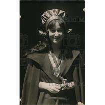 1918 Press Photo Miss Suzanne Silvercruys of Belgium