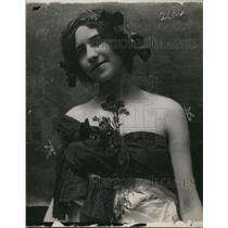 1913 Press Photo Miss Celia Marguerite Ziwillinger