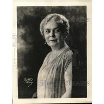 1927 Press Photo Mme. Emmy Ohl, Soprano
