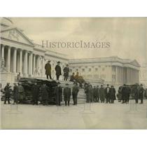 1921 Press Photo The Harding inaugural in the Capitol