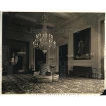 1919 Press Photo Inside the White House