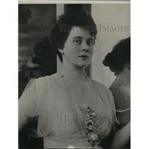1915 Press Photo Mrs Catherine Barker Spaulding at Wedding