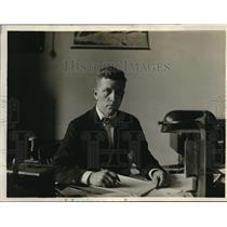 1918 Press Photo Weights and Measures Commissioner, John Hartigan