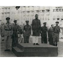 1948 Press Photo India gave a ceremonial farewell to British Army, - KSB59259
