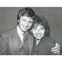 1980 Press Photo Actor Tommy Steele and wife Ann