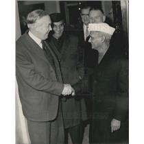 1964 Press Photo India's Prime Minsiter Meets Britain's Prime Minister For Talk