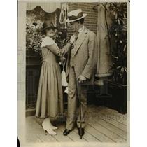 1916 Press Photo Miss G McCormick of St Louis & William McCombs Democrat