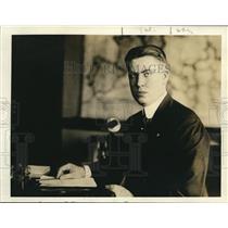 1918 Press Photo Henry B Van Sinderen Director Bureau of Exports War Trade Board