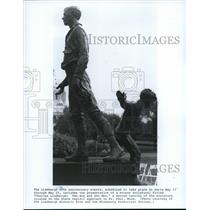 1987 Press Photo Charles Lindbergh: The boy and The Man