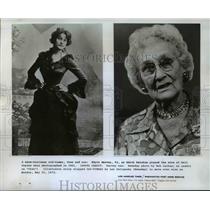 1973 Press Photo Edyth Harvey as Nell Gwynee in Undated and at 92 years old