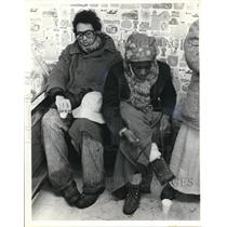 1990 Press Photo Underground Slavery Walk of George Barnwell and Gayle Ellison