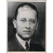1938 Press Photo J Lewis Morrill Vice President of Ohio State University