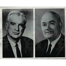1964 Press Photo Stuart Symington and Jean Paul Bradshaw elected to senate