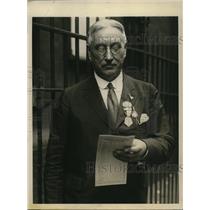 1924 Press Photo PJ Halligan chief clerk & sec of Democratic Convention in NYC