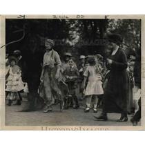1921 Press Photo Washington Youngsters of Daughters of American Revolution