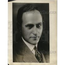 1929 Press Photo Arthur Phillips tenor for Roxys gang - nee10781
