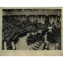1929 Press Photo View of House of Representatives of Japan on 54th Session