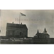 1924 Press Photo The Mission & Parsonage at Point Barrow Alaska