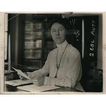 1920 Press Photo Mrs Annette Abbott Adams Assistant Attorney General Dept Justic