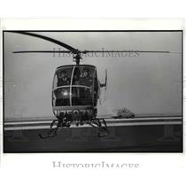 1989 Press Photo The Police Helicopter - cva75675