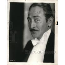 1928 Press Photo Adolphe Menjou, a film actor