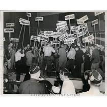 1938 Press Photo LA American Legion convention & election of Commander
