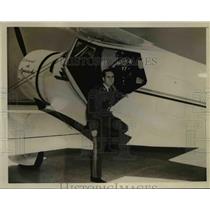1941 Press Photo Capt.Rafael Suarez Rivas died in plane crashed at Wash. Airpot