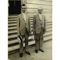 1922 Press Photo Congressman Jas T.Bogg of Ohio and William R Wood of Indiana