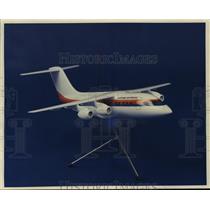 1986 Press Photo A model of an Air Wis aircraft in United Express colors
