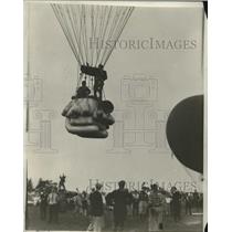 1930 Press Photo Ballooning Event Entry "City of Cleveland" - nez24467