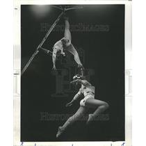 1977 Press Photo Gymnastics Marina Larissa Petrova