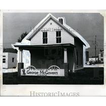 1972 Press Photo childhood home of Sen. George McGovern - neo00029