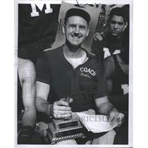 1959 Press Photo Stan Mullin Coach