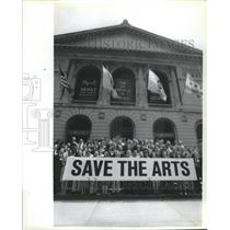 1990 Press Photo Support of the Nat'l Endowment for Art