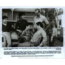 1989 Press Photo Tom Cruise and Kyra Sedgwick in Born on the Fourth of July
