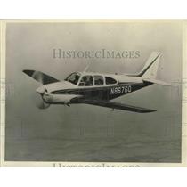 1964 Press Photo Planes - 1965 Beechraft C33 Debonair Airplane - noz00175
