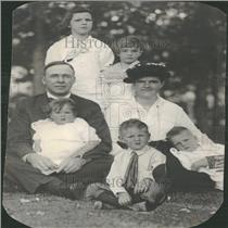 1915 Press Photo HG Garwood Iowa Washington Park Picnic