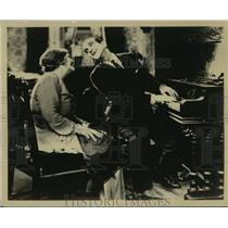 1927 Press Photo Eugenie Besserer, Al Jolson in "The Jazz Singer" - lfx03977