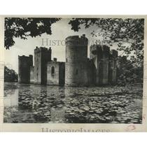 1967 Press Photo Bodiam Castle In England