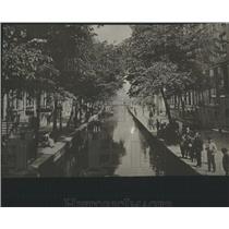 1916 Press Photo AMSTERDAM STREET NETHERLANDS