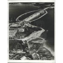 1967 Press Photo Rance River, France Tidal Power Plant - ftx02662